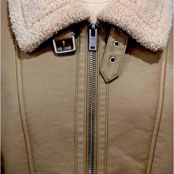 HEARTLOOM Women’s Matin Sherpa Jacket Coat in the Size Large - Picture 10 of 14